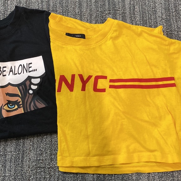 Forever 21 Shirt Bundle size small - Picture 3 of 7